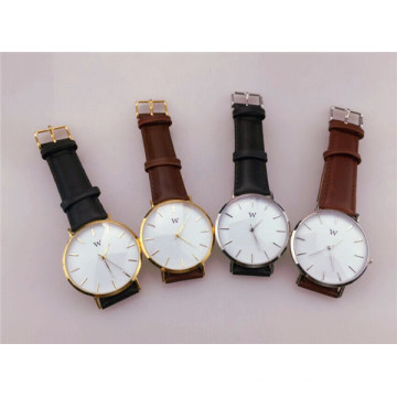 2015 Marke Luxus Alibaba China Daniel Wellington Casual Leder Uhren Herren Dw Uhr (DC-637)